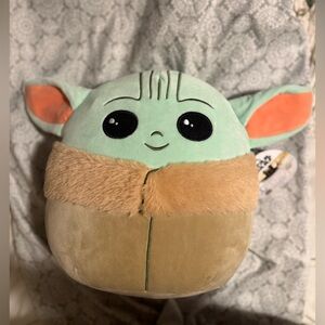 Squishmallows Green and Tan Stuffed Animal